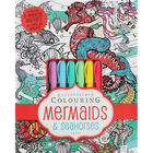 Kaleidoscope Colouring: Mermaids & Seahorses image number 1