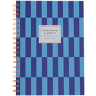 B5 Wiro Blue Colour Block Notebook image number 1
