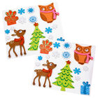 EVA Foam Christmas Stickers: Pack of 2 image number 1