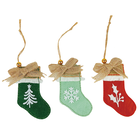 Make Your Own Christmas Stocking Decorations: Pack of 3 image number 2