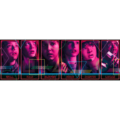 Stranger Things Panorama 1000 Piece Jigsaw Puzzle image number 2