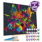 Splat Planet Giant Painting By Numbers: French Bulldog image number 2