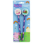 Peppa Pig Pencil and Eraser Topper Set - 2 Pack image number 1