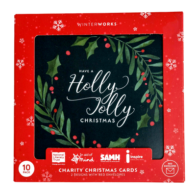Charity Holly Jolly Christmas Cards: Pack of 10 image number 1