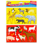 Fun Stencils Pack of 2: Assorted image number 3