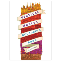 Vertical Worlds: Colouring Book