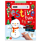 Festive Fun: A Play-and-Wipe Activity Book image number 1