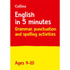 Age 9-10 Grammar, Punctuation and Spelling Activities: English in 5 Minutes image number 1