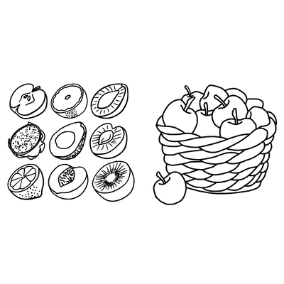 Draw and Doodle Fruity Flavours image number 3