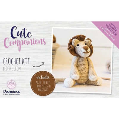 Leo The Lion - Cute Companions Crochet Kit image number 2
