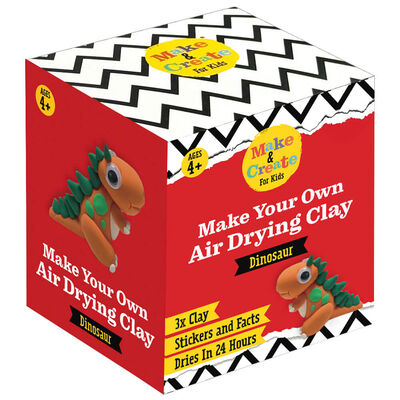 Make Your Own Mini Clay Figure: Terry the T-rex image number 1