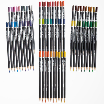 Crawford & Black Colouring Pencils: Pack of 70 image number 3