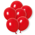12 Inch Scarlet Red Premium Latex Helium Balloons: Pack of 10 image number 2
