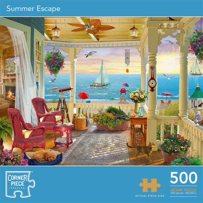 Summer Escape 500 Piece Jigsaw Puzzle image number 1