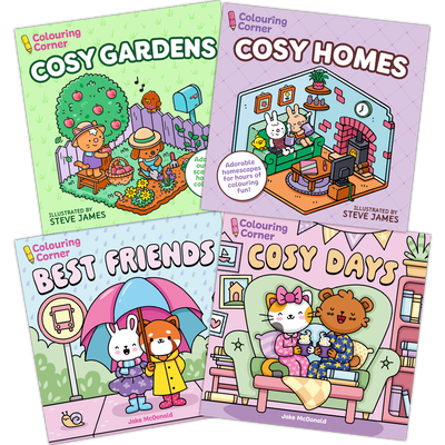 Colouring Corner: 4 Book Set image number 1