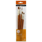 Acrylic Paint Brushes: Pack of 5 image number 1