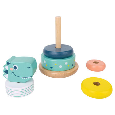Dex the Dino Wooden Stacking Toy image number 2