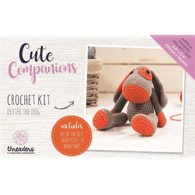 Dexter The Dog - Cute Companions Crochet Kit image number 2
