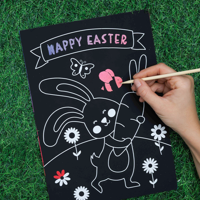 Easter Scratch Art image number 3