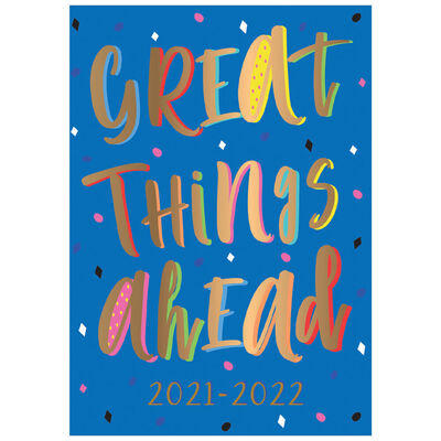 A5 Great Things Ahead 2021-2022 Week to View Diary image number 1