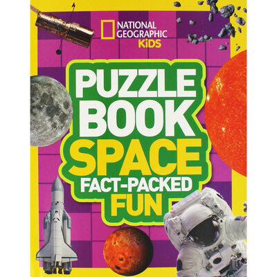Puzzle Book Space: Fact-Packed Fun image number 1