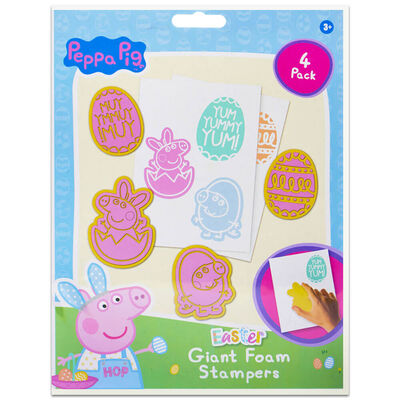 Peppa Pig Large Easter Stamps: Pack of 4 image number 1