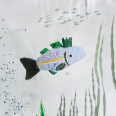 Simply Make: Fancy Fish Needle Felting Craft Kit image number 2