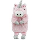 Pink Magical Unicorn Hot Water Bottle image number 2
