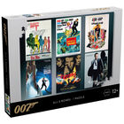 James Bond Actor Debut Poster 1000 Piece Jigsaw Puzzle image number 1