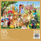 Pets On Wash 500 Piece Jigsaw Puzzle image number 3