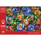 Christmas Baubles 1000 Piece Jigsaw Puzzle image number 1