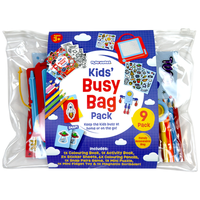 PlayWorks Kids’ Busy Bag: Blue image number 1