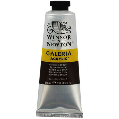 Galeria Acrylic Paint: Vandyke Brown 60ml image number 1