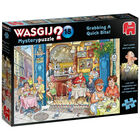 Wasgij Mystery 18 Grabbing A Quick Bite 1000 Piece Jigsaw Puzzle image number 1