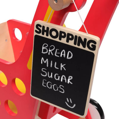 Little Tikes Wooden Shopping Trolley image number 4