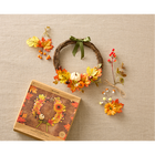 Make Your Own Artificial Autumnal Wreath Kit image number 2