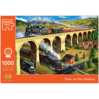Train on the Viaduct 1000 Piece Jigsaw Puzzle