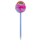 Rainbow Rubber Pom Pom Pen image number 1