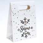 Silver Mini Treat Bags: Pack of 3 image number 2