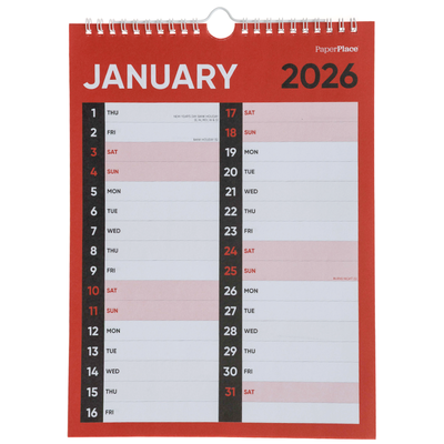2026 Month to View Appointment Calendar image number 2