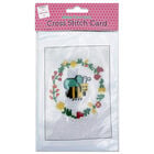 Make Your Own Cross Stitch Card: Happy Bee image number 1