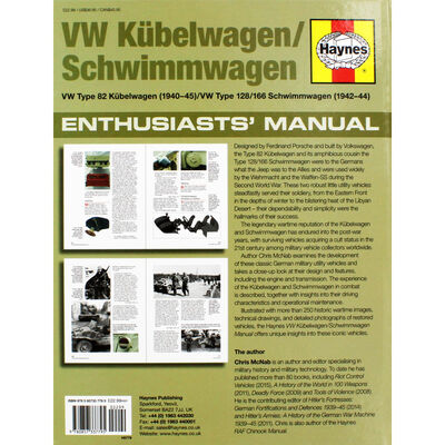 Haynes VW Kubelwagen - Schwimmwagen Enthusiasts' Manual image number 3