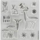 Winter Woodland Animals Clear Stamp Set image number 2