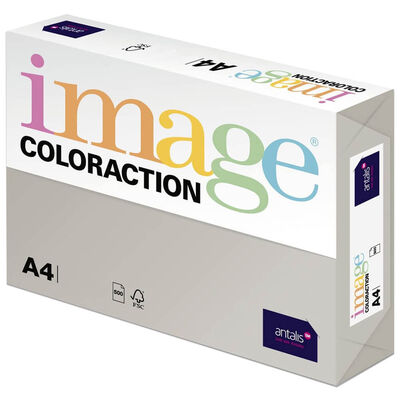 A4 Pale Grey Image Coloraction Copy Paper: 250 Sheets image number 1