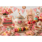 Afternoon Tea 1000 Piece Jigsaw Puzzle image number 2