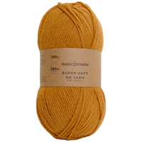 Super Soft DK Yarn: Gingerbread 100g