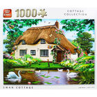 Swan Cottage 1000 Piece Jigsaw Puzzle image number 2