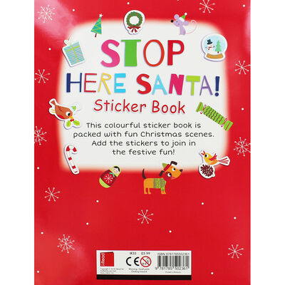 Stop Here Santa Sticker Book image number 2
