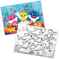 Baby Shark Double Sided 60 Piece Jigsaw Puzzle