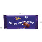 Cadbury Dairy Milk Chocolate Bar 110g - Happy Anniversary image number 3